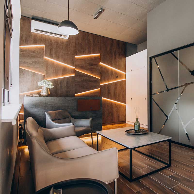 Intérieur de maison moderne