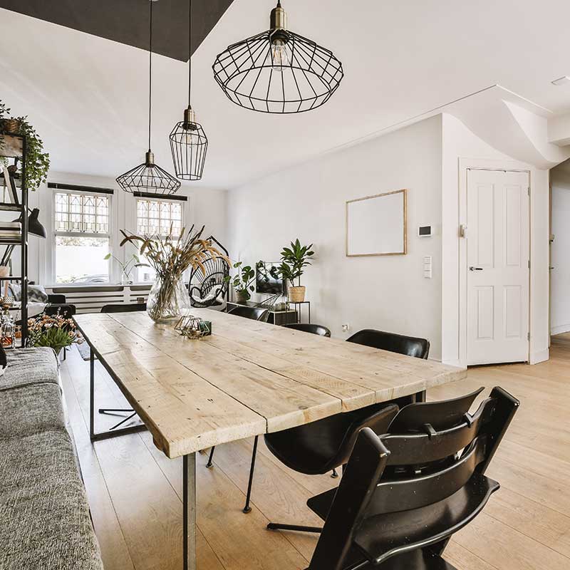Salle à manger de maison