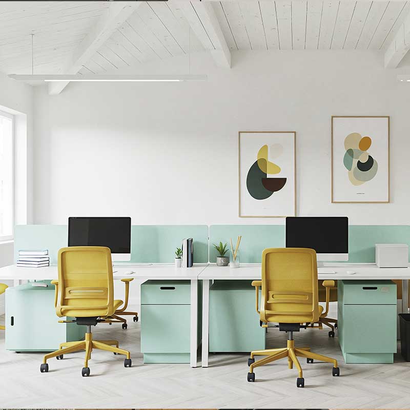 Bureaux modernes open space