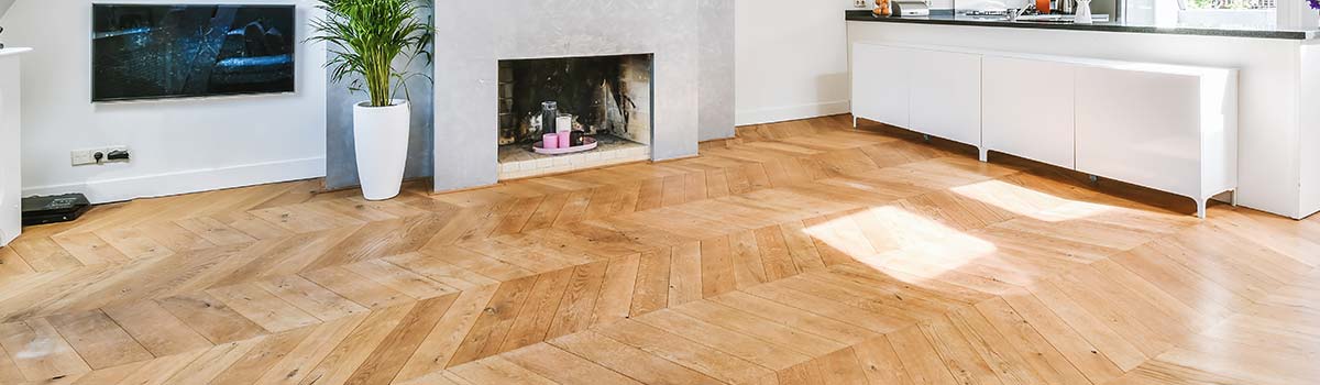 Sol de maison en parquet